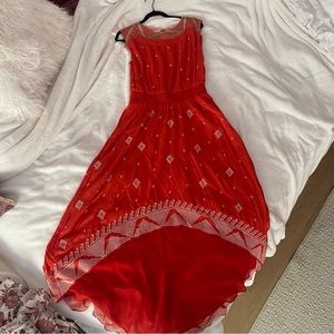 Anthropologie Floreat Nanette Asymmetrical Dress